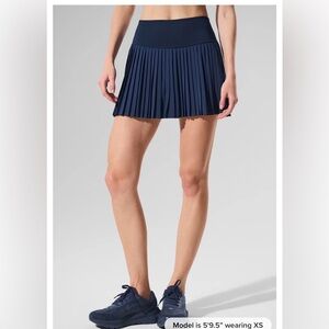 ALO Yoga Grand Slam Tennis Skirt Medium NWT